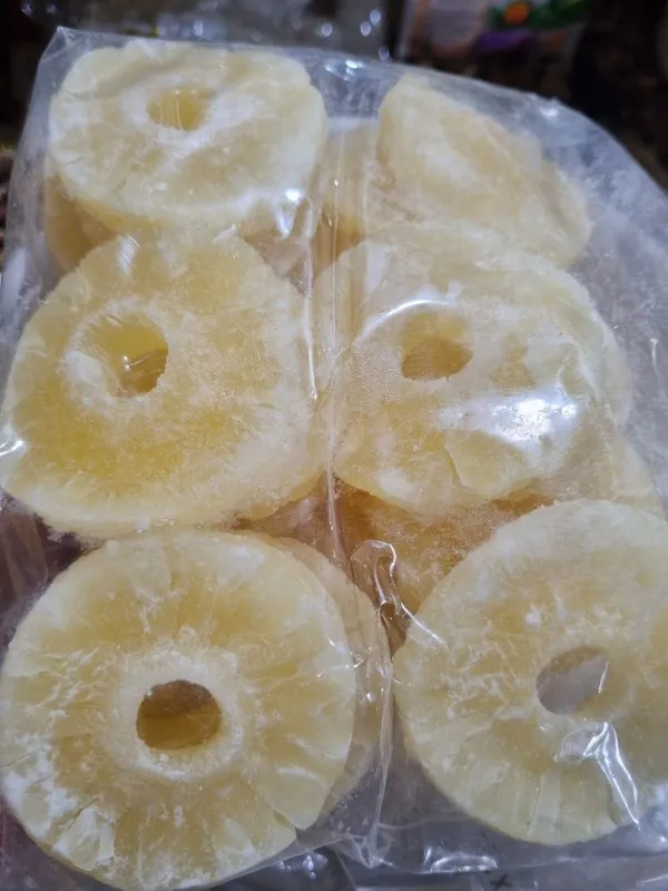 Сушённый ананас quritilgan ananas экзотические фрукты fruits pineapple