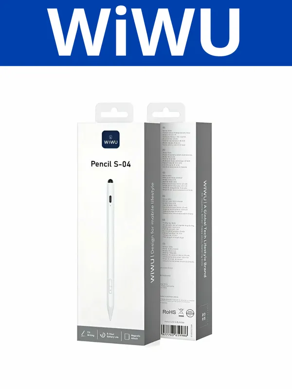 WiWU Pencil S04–iPad uchun stilus yuqori aniqlik — фото 3