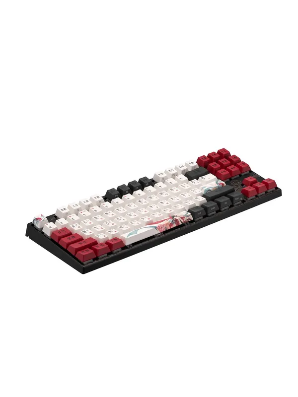 Клавиатура механическая Varmilo VEA87 Beijing Opera Cherry MX Silent Red UA, USB-A, 1.5 м, White Led — фото 2