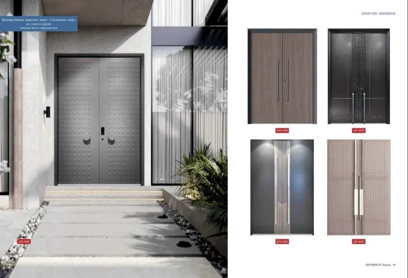 Lyuks Klassdagi Bron Eshiklar | Premium Entrance Door
