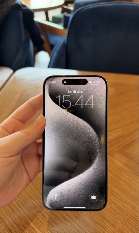 Iphone 15 pro, натуральный титан 3