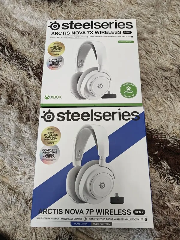 Steelseries Arctis Nova 7p , 7x Wireless Gen 2