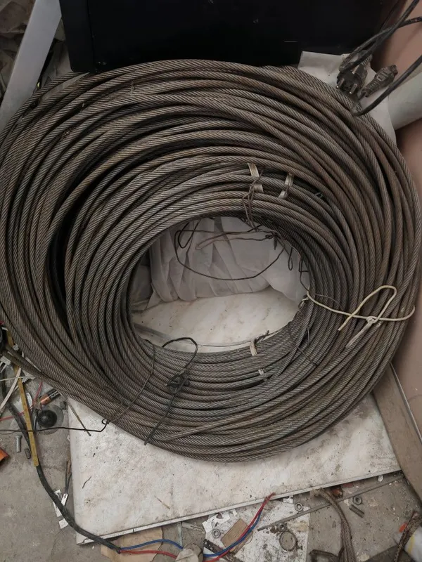 Продам стальной канат лифтовой диаметр 8