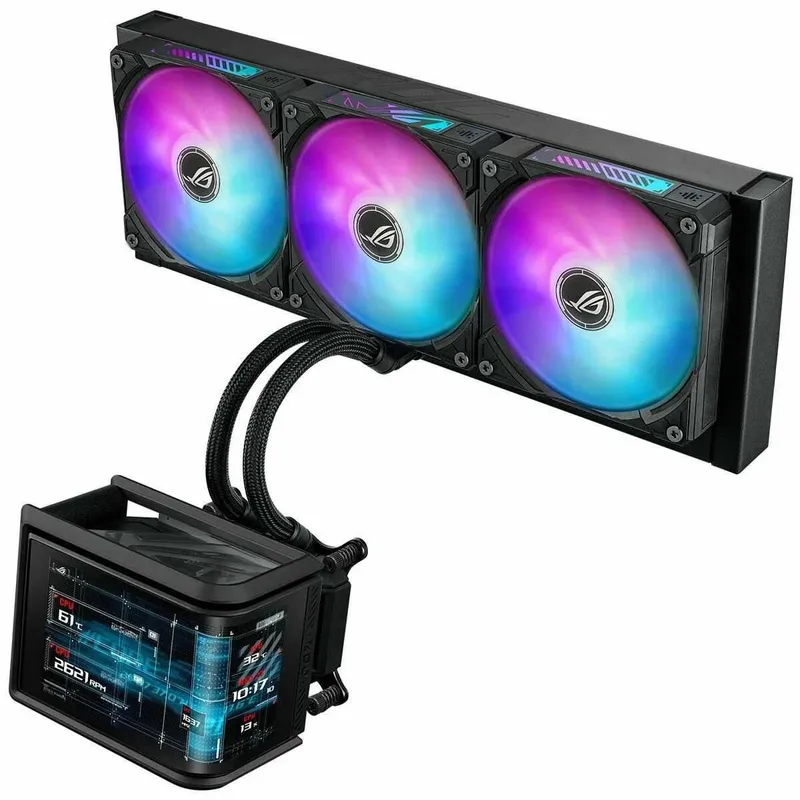 Система охлаждения ASUS ROG Ryuo IV SLC 360 ARGB черная