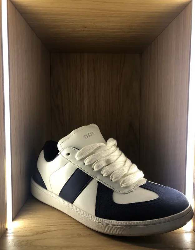 Dior B01 Matchpoint Sneaker / Blue and White 4