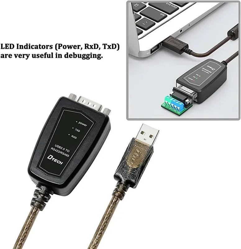 Usb 2.0 Rs 422- Rs 485 com, Chipset — фото 3