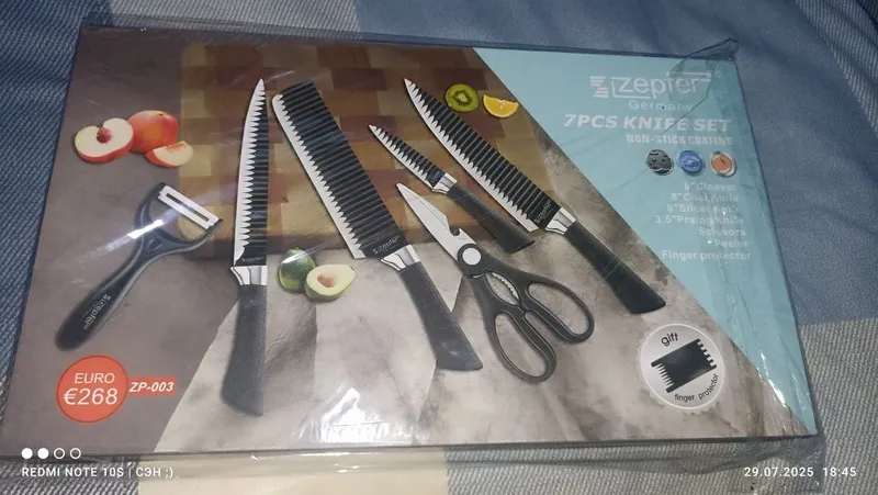Комблект ножей Zepte 3