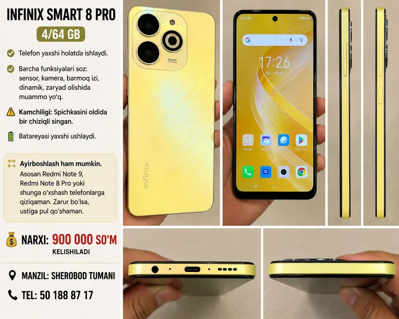 Infinix Smart 8 pro