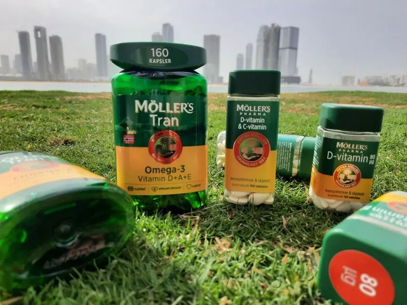 Norvegiya Mollers premium omegasi