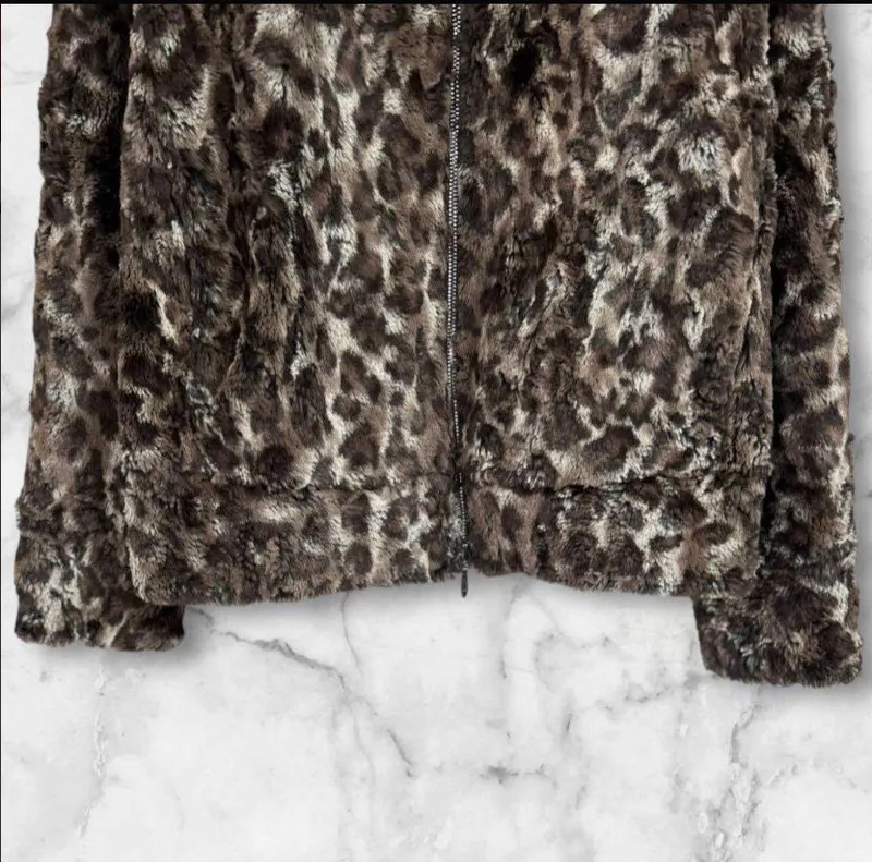 Архивное худи Tornado Mart fur hoodie зипка винтаж — фото 4