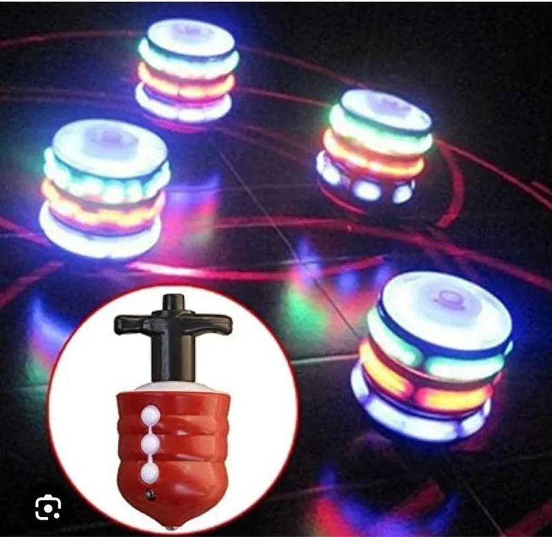 LED gyro spinner