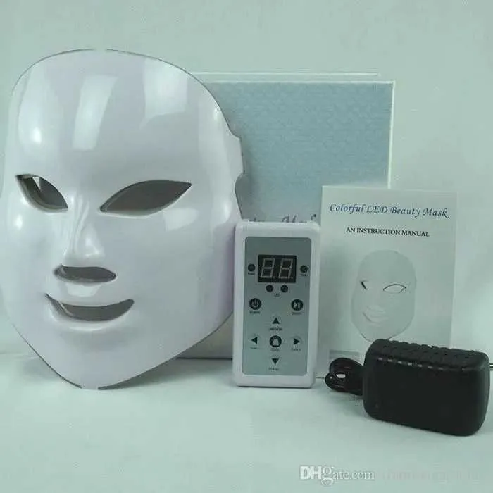 Косметологическая Световая чудо-маска Colorful LED beauty mask. — фото 2