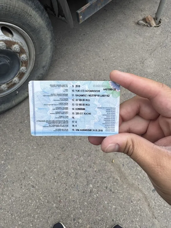 Камаз евро 6520 сотилади 8