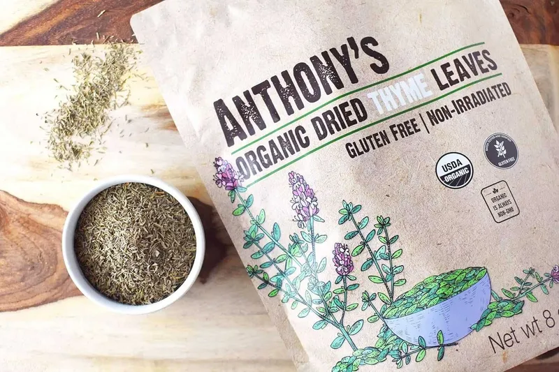 Anthony’s Organic органический тимьян премиум качества 220 г [США]