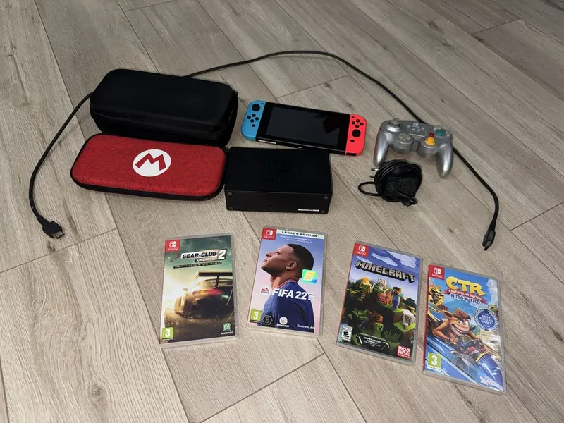 Продаю Nintendo Switch — Мега-комплект (много игр + аксессуары) 1
