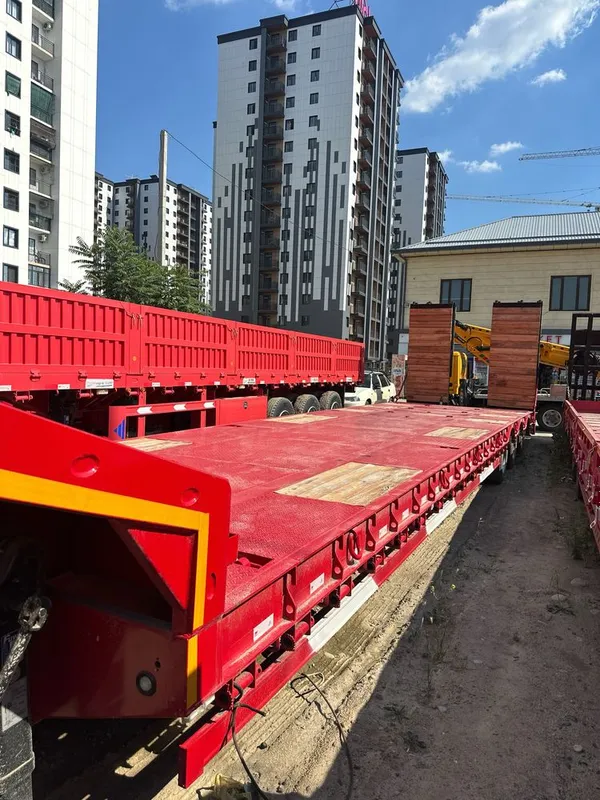 Traller Прицеп Трал Траллер 3- мостлик барча турдаги траллерлар — фото 1