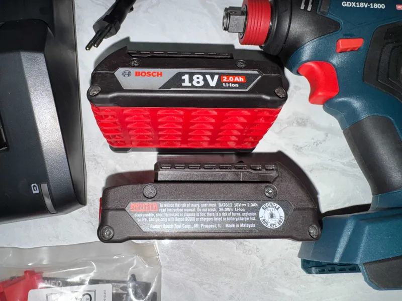 Аккумуляторный Гайковерт BOSCH GDX 18V-200 Professional 7