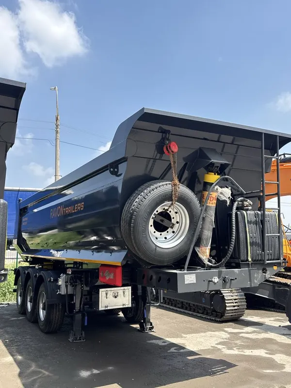 Самосвальный полуприцеп RAVON TRAILERS 7,2 тонн 3 мост — фото 4