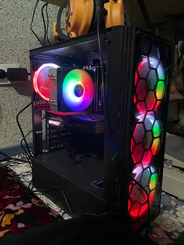 Игровой ПК. С rgb подсветками 1