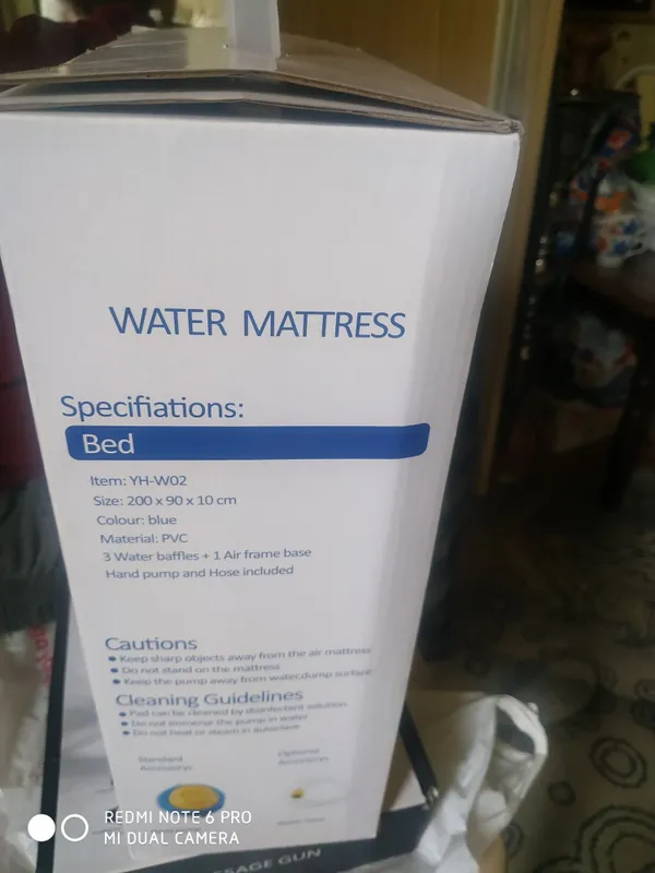 Продается воденной матрас(Water Mattress) — фото 1