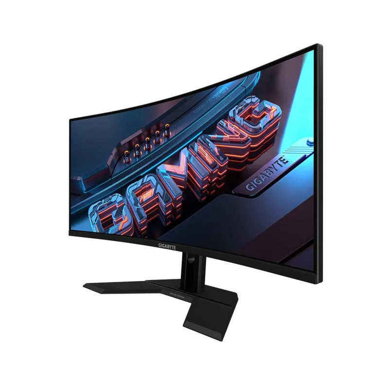 -Монитор Gigabyte - 34" GS34WQC Curved Gaming 180hz WQHD (3440 х 1440) 2