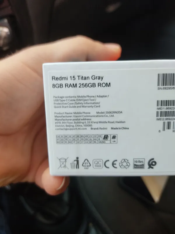 Redmi 15 16/256 joyi 2