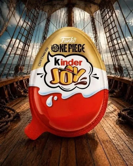 Kinder Joy One Piece — 40 000 Kinder Joy One Piece — 40 000