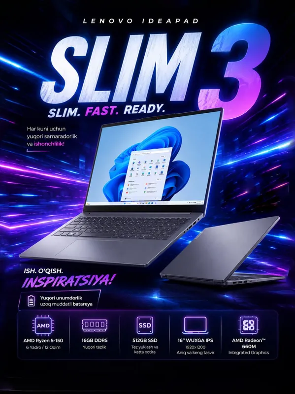 Lenovo IdeaPad Slim 3 — фото 1