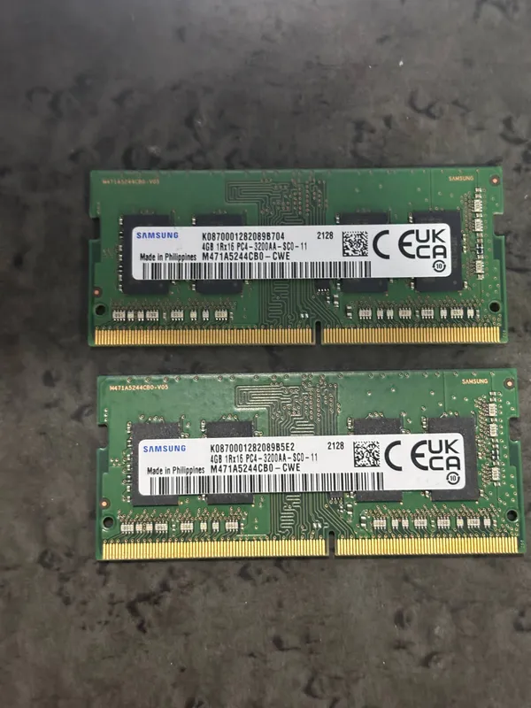 Samsung 8GB (2×4GB) DDR4 3200MHz operativ xotira