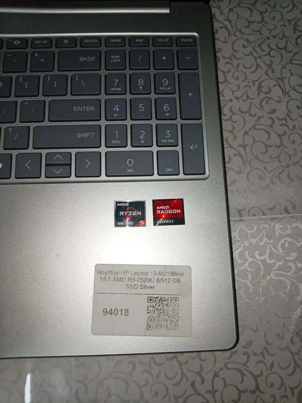 Ноутбук HP, 8 ГБ, 512 ГБ 3