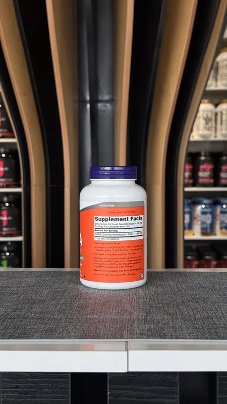 Now GABA Pure Powder 170 gr. — фото 2