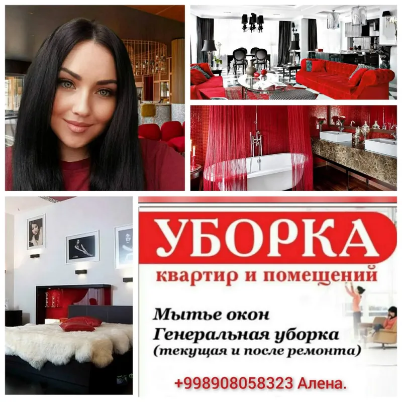 Мытьё окон ( уборка всей квартиры )