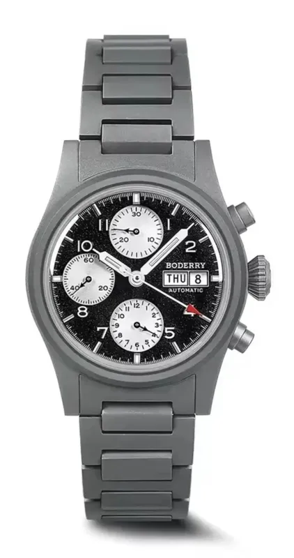 Boderry 38,5mm titanium