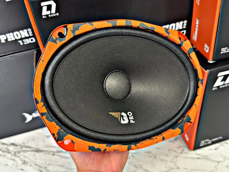 DL Audio Gryphon Pro 69 Midbass Мощные мидбасы 150 Вт|(kenwood 718) — фото 3