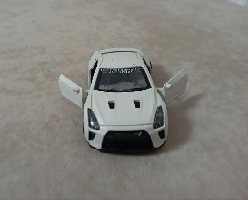 Железная машинка Nissan gtr am3 sport игрушка. — фото 2