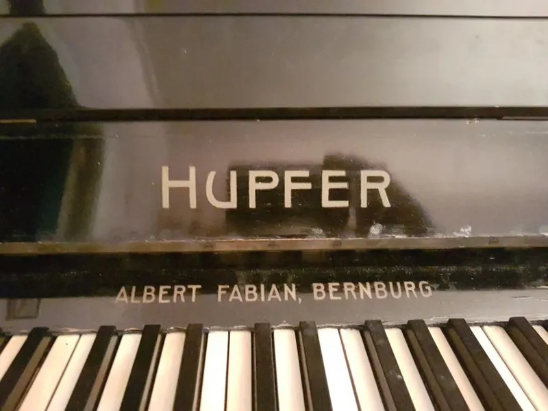 Hupfer, albert fabian, bernburg. 1 Hupfer, albert fabian, bernburg. 1