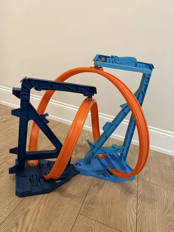 Трек Hot Wheels «Двойная мертвая петля» — оригинал, отличное состояние 2
