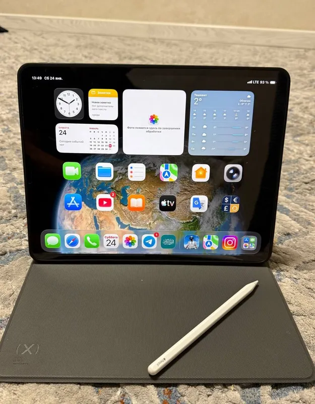 Ipad pro m2 +sim eng full dyumlisi