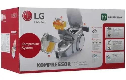 Пылесос LG Compressor Turbo Cyclone System Model: VC83109UAHQ Original — фото 1