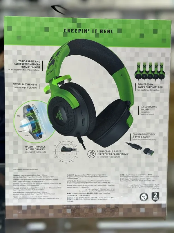 Периферия Razer Minecraft edition — фото 3