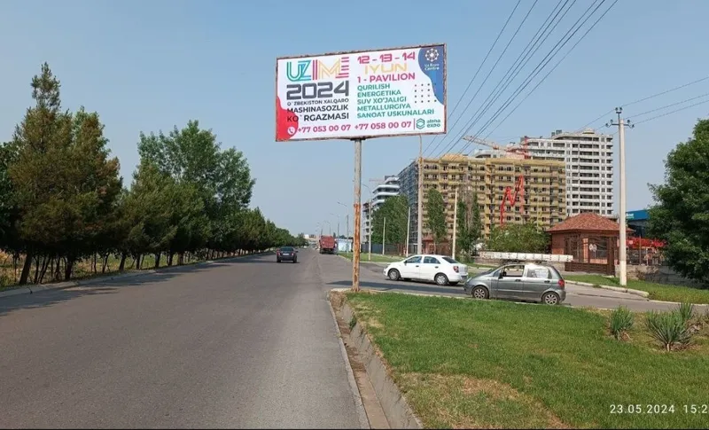Yangiyo'lda bilbordda reklama /Билбордда реклама/Наружная реклама. — фото 4 Yangiyo'lda bilbordda reklama /Билбордда реклама/Наружная реклама. — фото 4