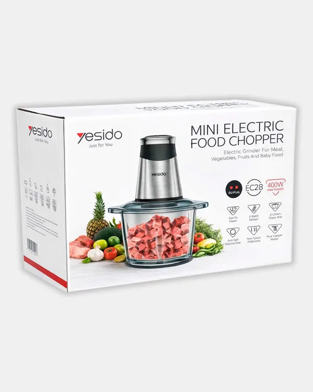 Yesido EC28 электрический измельчитель 400W, 2л — фото 1