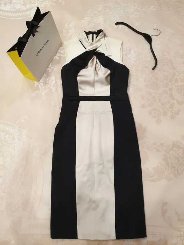 Karen Millen hashamatli futlyar-ko‘ylak (Yangi) 2 Karen Millen hashamatli futlyar-ko‘ylak (Yangi) 2