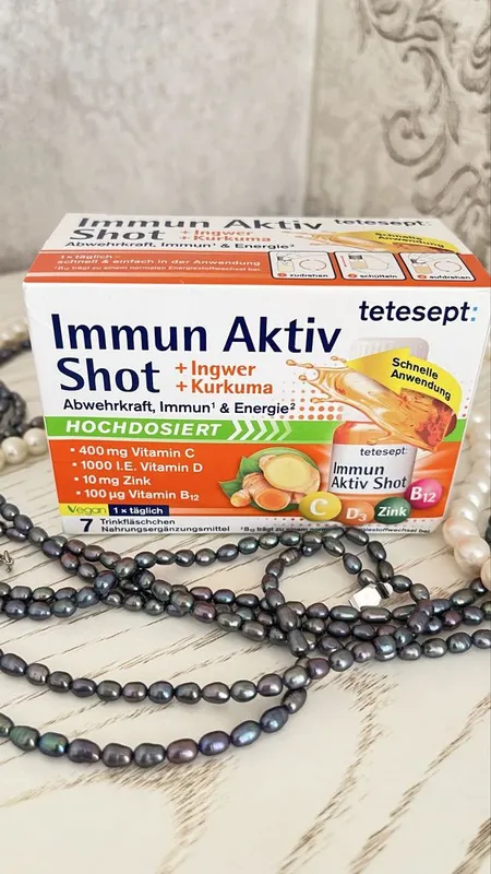 tetesept Immun Aktiv Shot, 7 флаконов, Германия