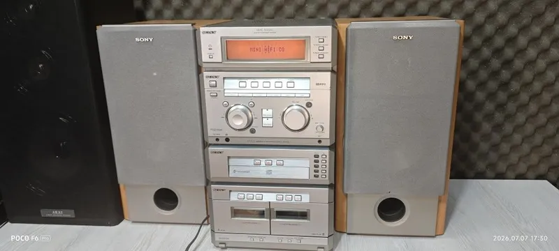 Музыкальный центр Sony MHC-NX3AV с пультом ,с блютуз 2 Музыкальный центр Sony MHC-NX3AV с пультом ,с блютуз 2