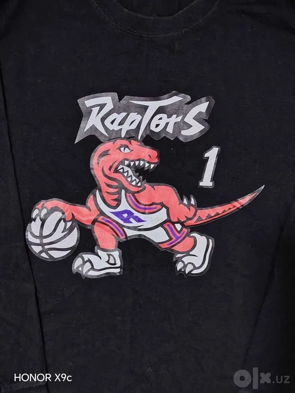 Toronto Raptors Tracy McGrady uzun yengli futbolkasi. Svитшot, 44–46 o‘lcham. Basketbol. 2 Toronto Raptors Tracy McGrady uzun yengli futbolkasi. Svитшot, 44–46 o‘lcham. Basketbol. 2