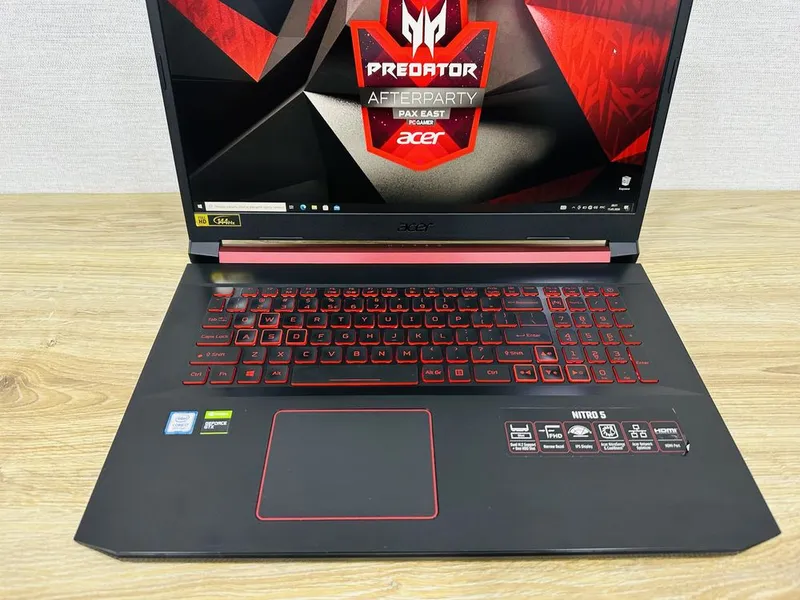 ACER Nitro Core i7-12 Ядерный с Большим экраном Мощный игровой ноутбук — фото 3