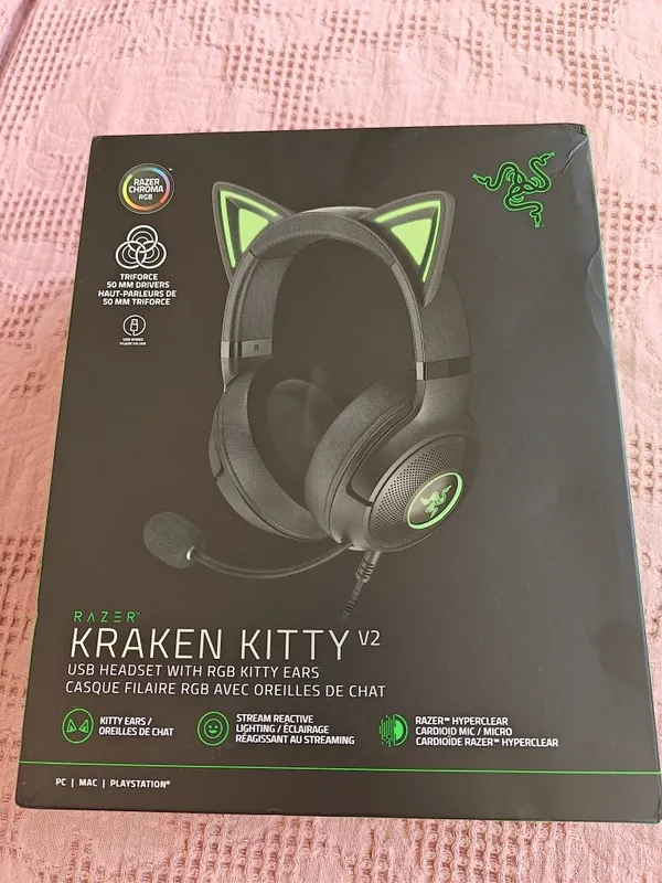 Razer Kraken Kitty v2 ( наушники проводные ) 1 Razer Kraken Kitty v2 ( наушники проводные ) 1