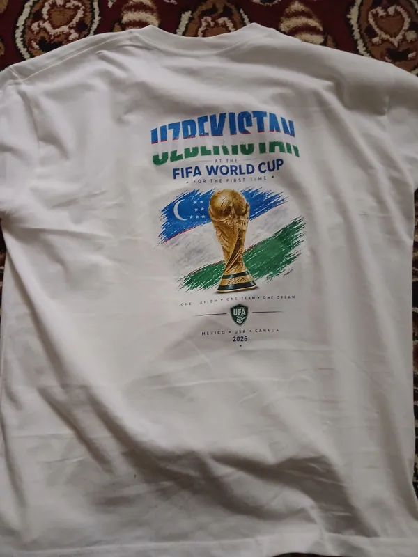 Футболка Fifa World Cup 2026 Uzbekistan Abbosbek 1 Футболка Fifa World Cup 2026 Uzbekistan Abbosbek 1