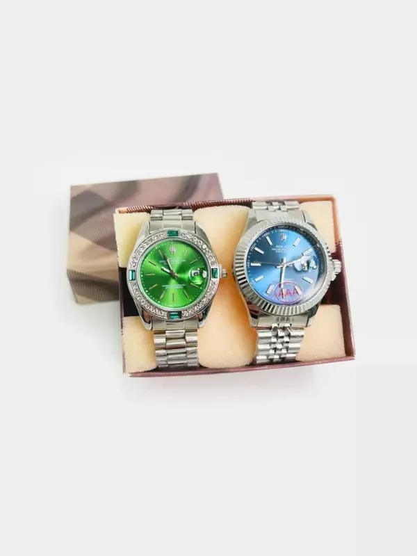 Erkaklar va ayollar uchun Rolex klassik juftlik soatlari - to'plam, so